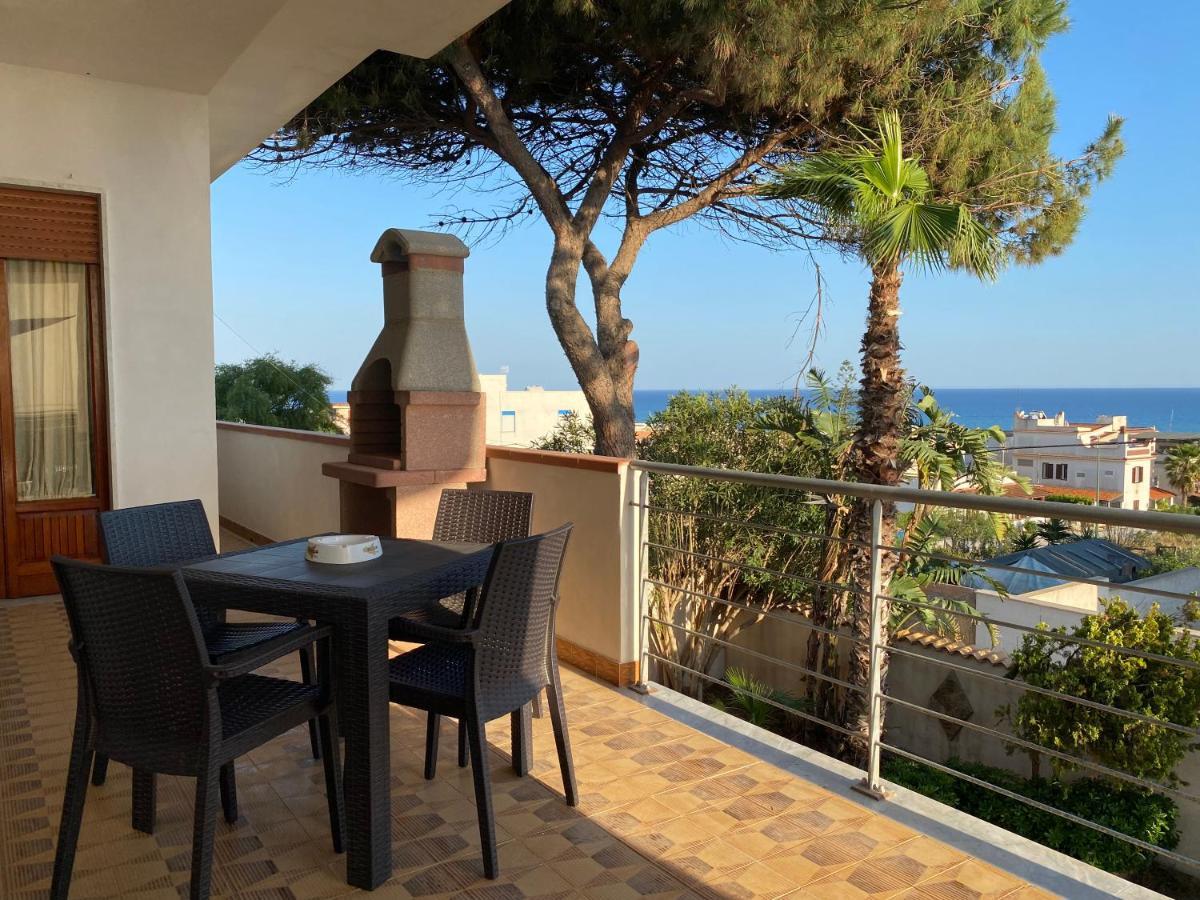 Sea View - Beautiful Terrace With Bbq Triscina Exterior foto
